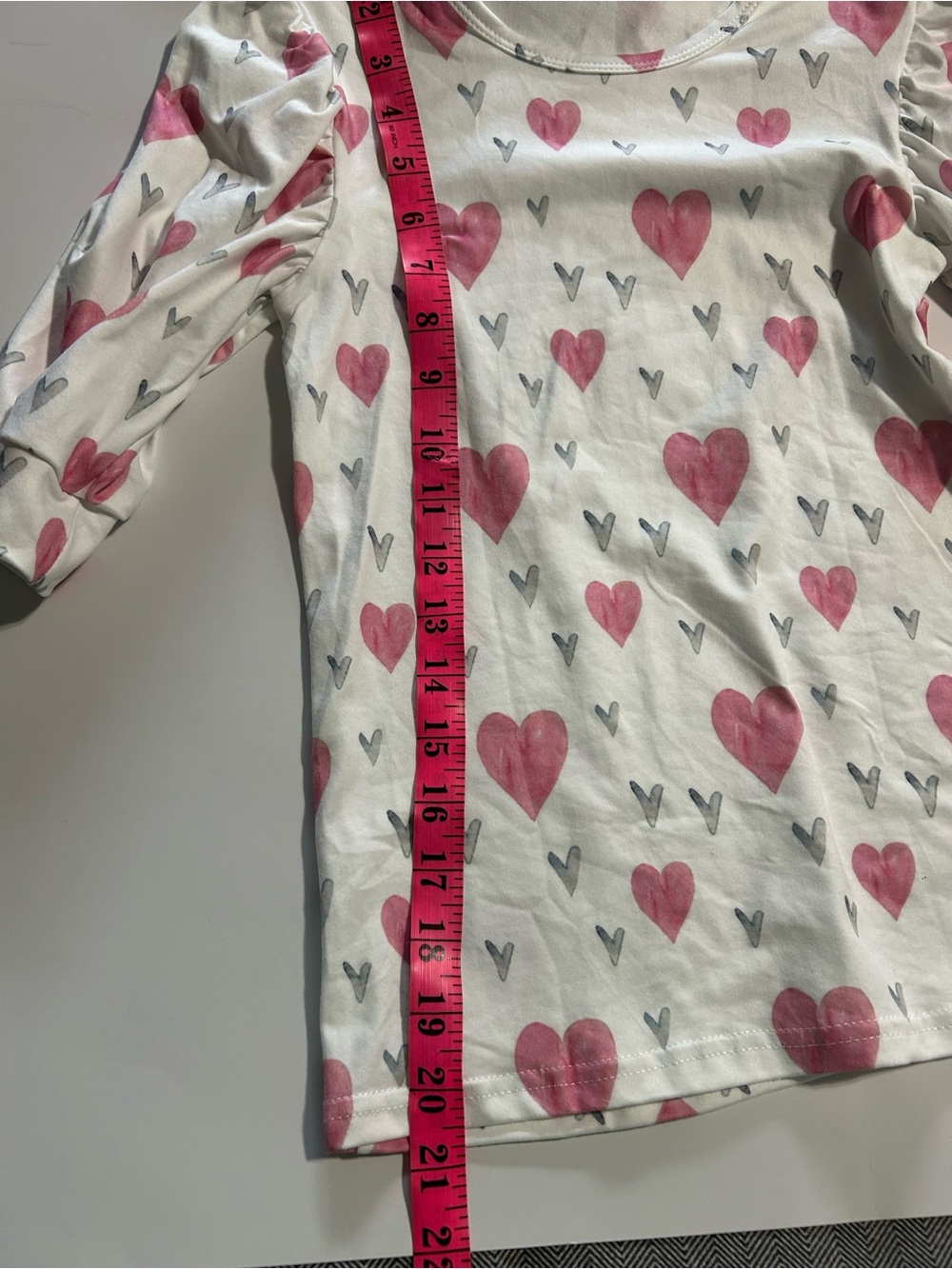 Heart Pattern Ruched Stack Leggings Set Colourful NWOT - Picture 6 of 10